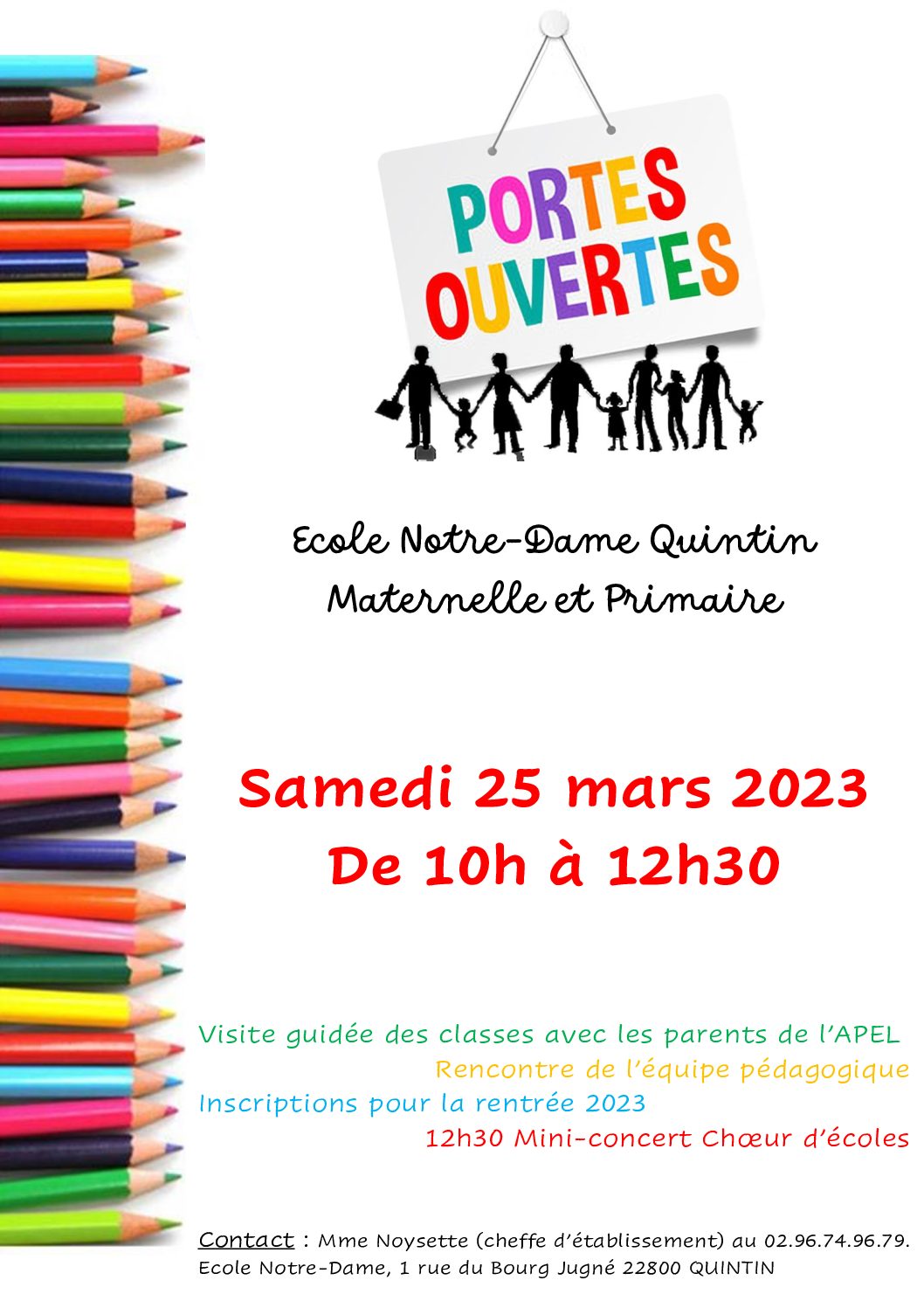 Affiche Portes Ouvertes 2023