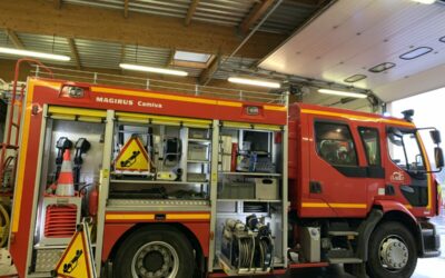 Visite de la caserne des Pompiers de Quintin – classe PS2/MS